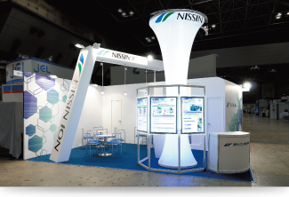 日新イオン機器ブース